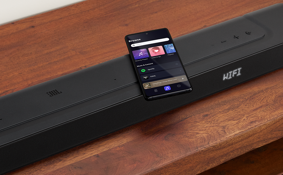 BAR 500 Integrierte Services wie AirPlay, Alexa Multi-Room Music (MRM)* und Chromecast Built-in&trade; - Image