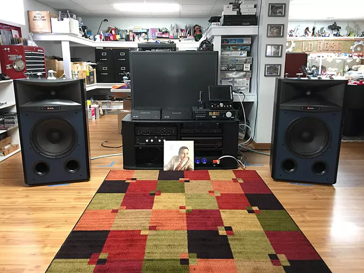 JBL 4367 Studio Monitor Loudspeaker Listening Setup
