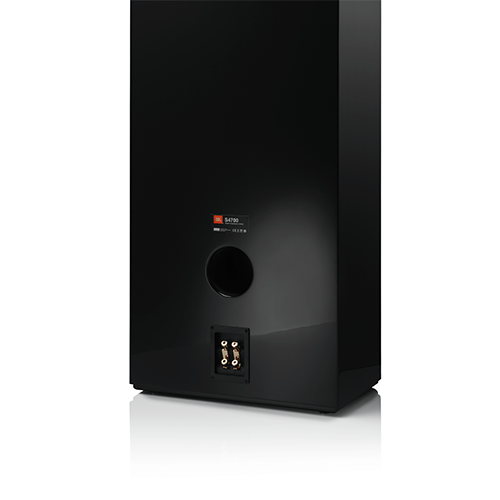 JBL S4700 Separate Klemmen f&uuml;r Niederfrequenz und Hochfrequenz auf der R&uuml;ckseite. - Image